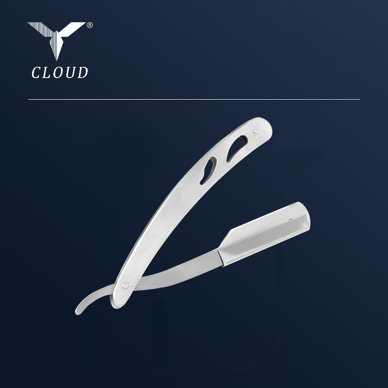 74 blad manuell barberhøvelsett (ABS plasthåndtak/håndtak i rustfritt stål)