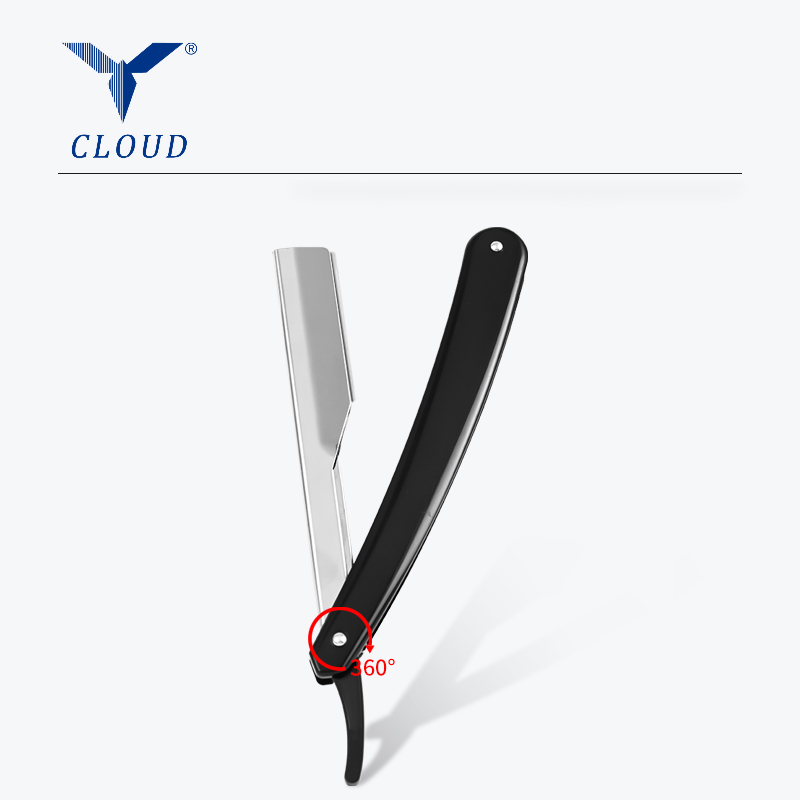 74 blad manuell barberhøvelsett (ABS plasthåndtak/håndtak i rustfritt stål)