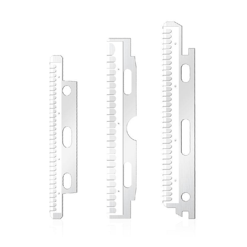 Nano-belagte barberblader for ansikt og øyenbryn i rustfritt stål