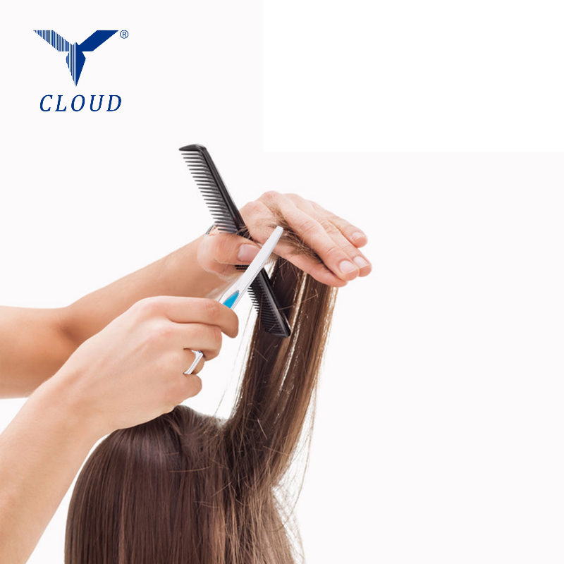 Barberhøvel i rustfritt stål, rett barberhøvel (plasthåndtak)