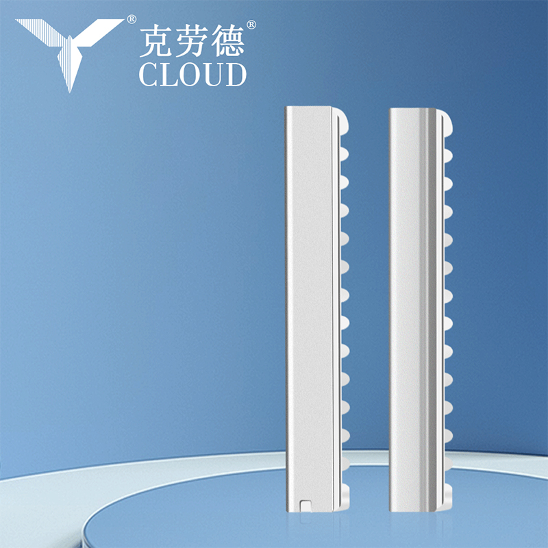 Enkantet hårklippeblad i rustfritt stål